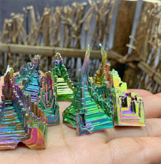 Natural Bismuth Crystal Tower