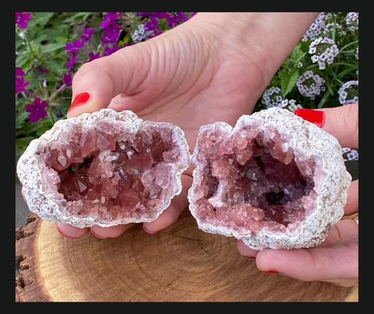 Pink Amethyst Crystals | Stunningly Beautiful Quality | Radiating Divine Love