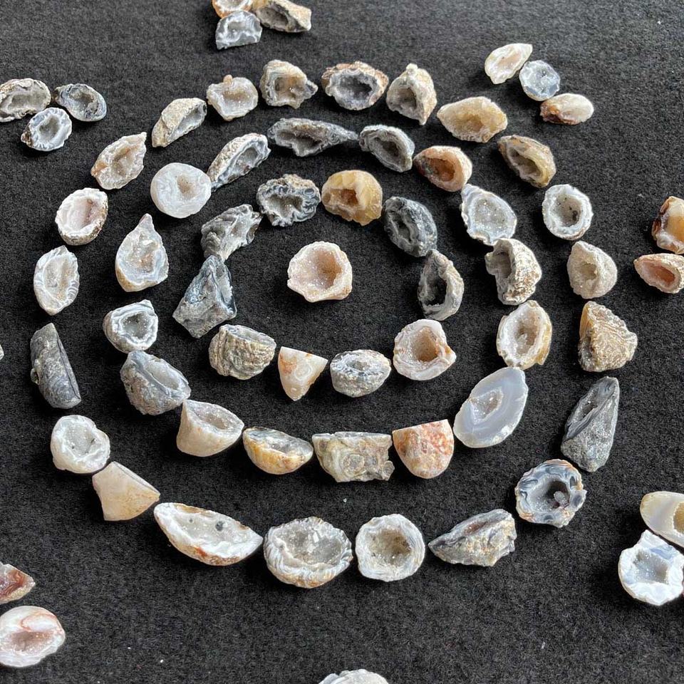 Healing Crystals Druzy Agate Crystal Geode Gift Box