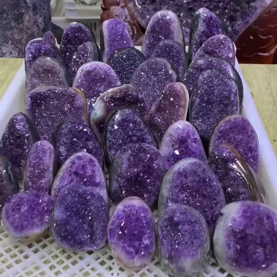 High Quality Natural Amethyst Geode Uruguay Crystal
