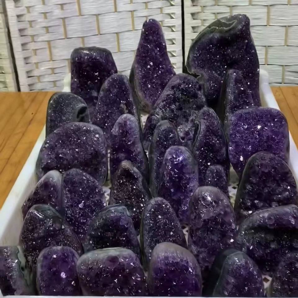 High Quality Natural Amethyst Geode Uruguay Crystal