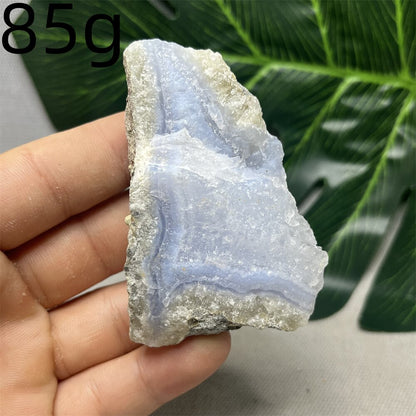 100% Natural Blue Lace Agate Crystal Geodes