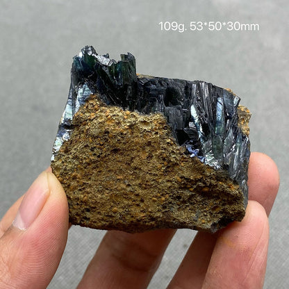 100% Natural Rare Brazil Vivianite Mineral Specimen Healing Crystal