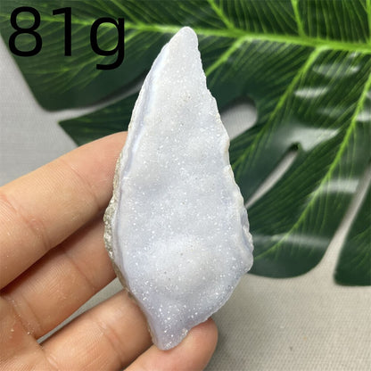 100% Natural Blue Lace Agate Crystal Geodes