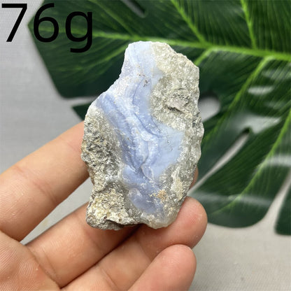 100% Natural Blue Lace Agate Crystal Geodes