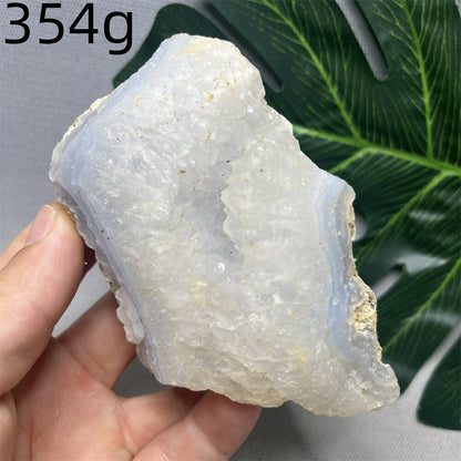 100% Natural Blue Lace Agate Crystal Geodes