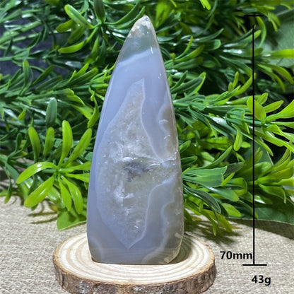 Natural Crystal Quartz Agate Geode