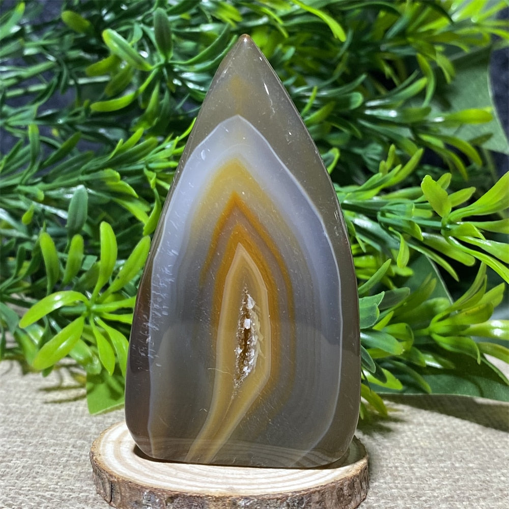 Natural Crystal Quartz Agate Geode