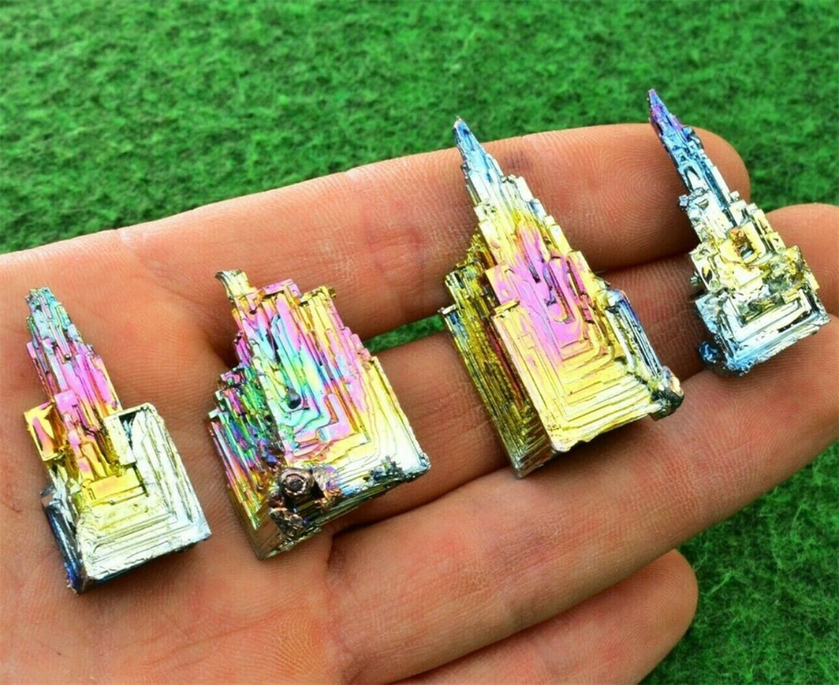 Natural Bismuth Crystal Tower