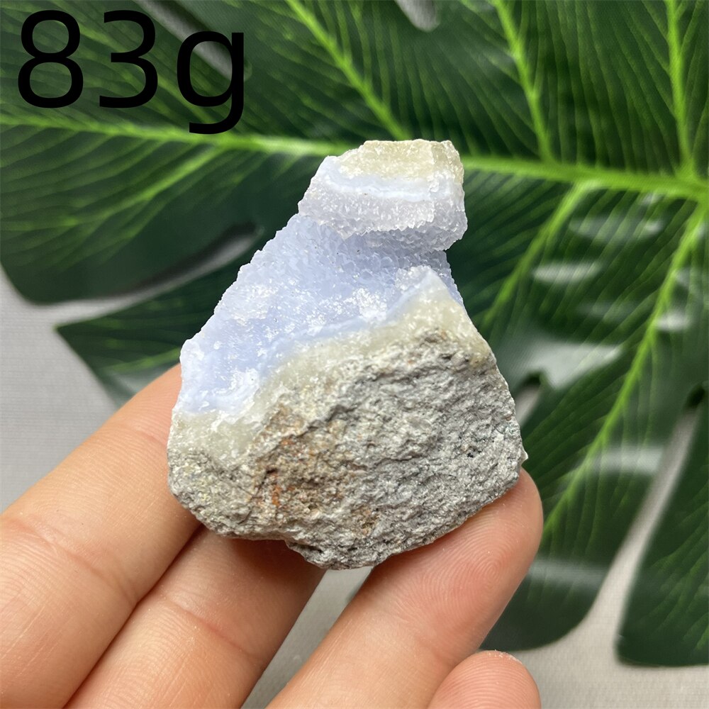 100% Natural Blue Lace Agate Crystal Geodes