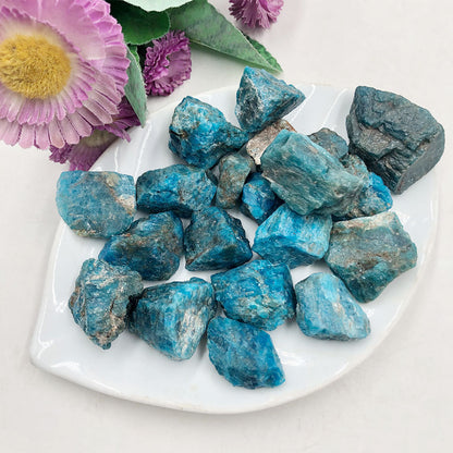 1pc Blue Apatite Raw Natural Stone