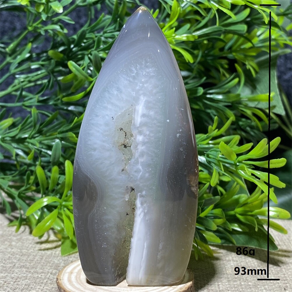 Natural Crystal Quartz Agate Geode