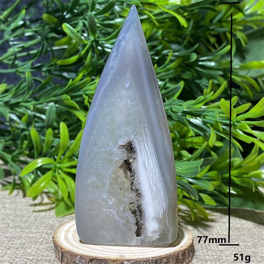 Natural Crystal Quartz Agate Geode