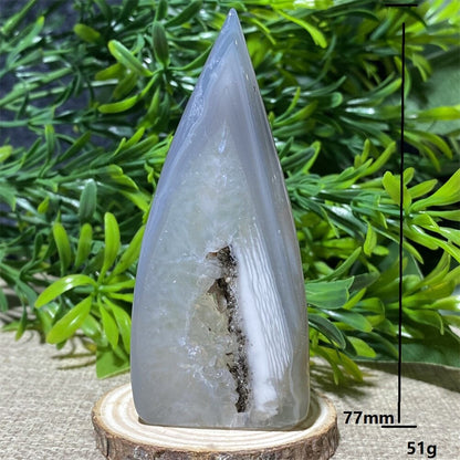 Natural Crystal Quartz Agate Geode