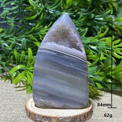Natural Crystal Quartz Agate Geode