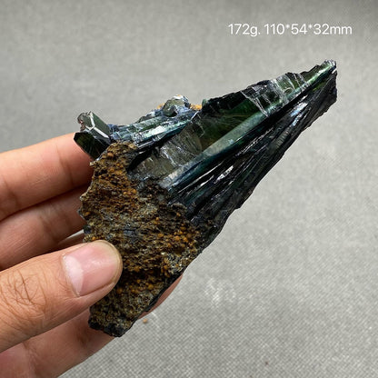 100% Natural Rare Brazil Vivianite Mineral Specimen Healing Crystal