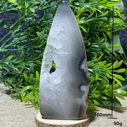 Natural Crystal Quartz Agate Geode
