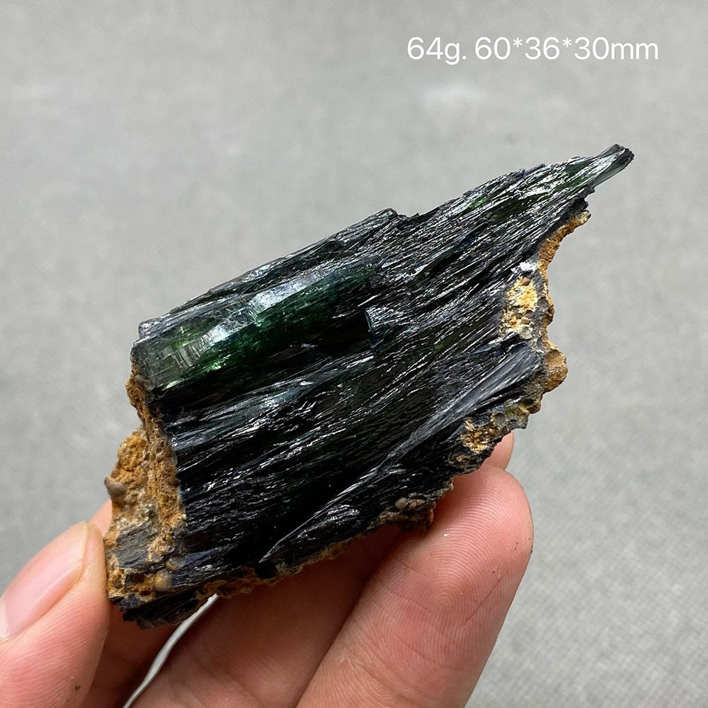 100% Natural Rare Brazil Vivianite Mineral Specimen Healing Crystal