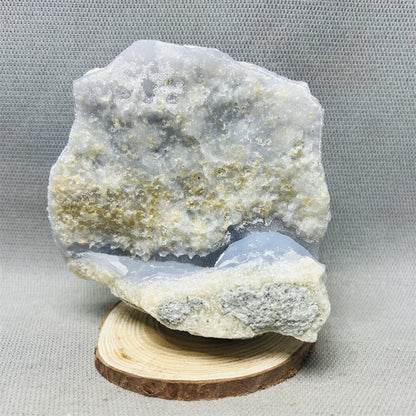 100% Natural Blue Lace Agate Crystal Geodes