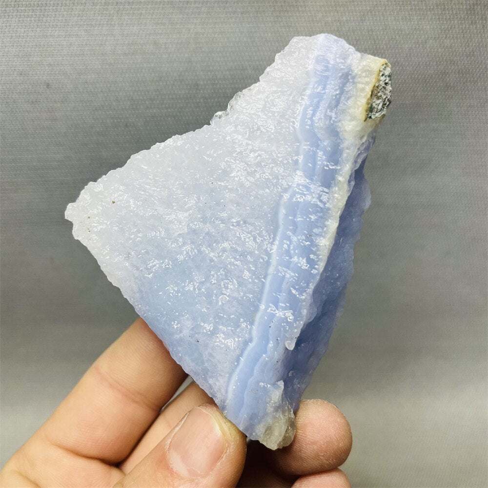 100% Natural Blue Lace Agate Crystal Geodes