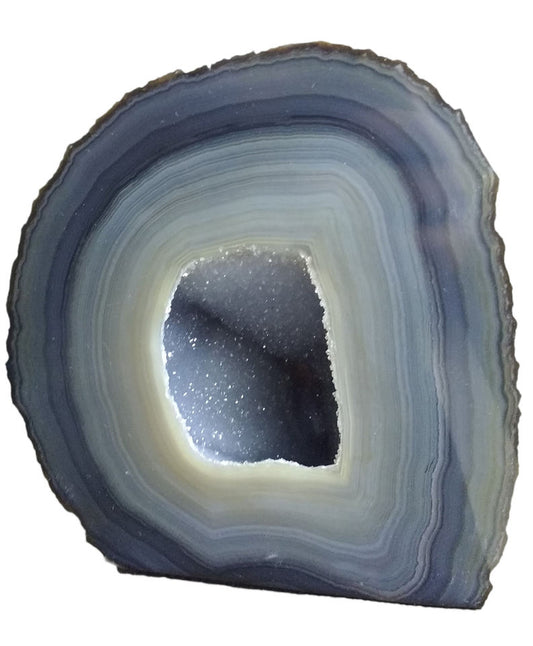 Agate Cut Base Geode Druzy